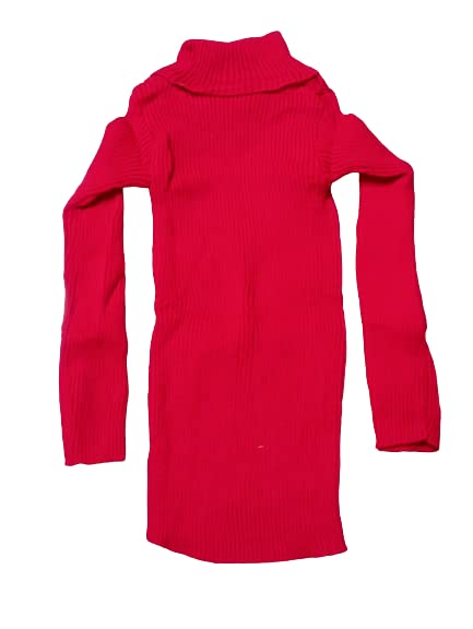 Image of Kids Boys & Girls Woolen Warm Polo High Neck Top Full Sleeves T-Shirt /Inner /Skivvy for Winter (Pack of 2)