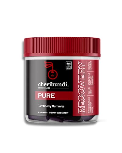 Cheribundi | 100% Tart Cherry Juice Pure Concentrate Grab & Go | 2.5 Fluid Ounce Pouch for Maximum Recovery with 40 Tart Cherries | 100 Calories, 0 Preservatives, Non-GMO | 2.5 floz (Pack of 12)
