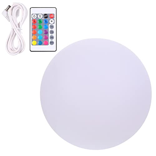 LALAFINA Data [ Sfera Luminosa Led a Colori Telecomando, Palla Da Spiaggia 25cm Per Feste in Piscina, Decorazione Galleggiante Per Esterni e Giardino