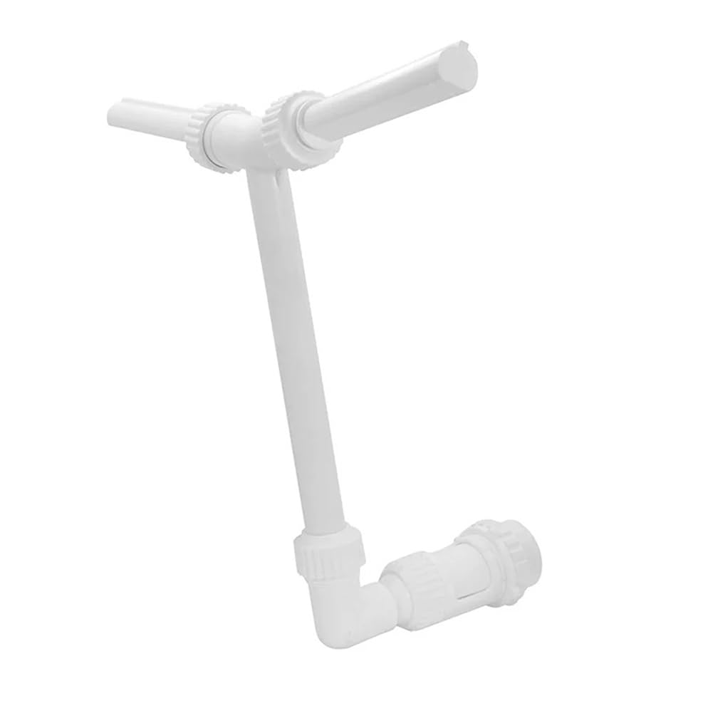 CTRLZS 1 Piece Swimming Pool Waterfall Fountain Double Fountain Heads PVC Water Sprinklers Pools Spa Garden Decorations