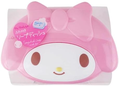 Friend Sanrio My Melody Soapdish Box Case with Lid (Die Cut) image 2