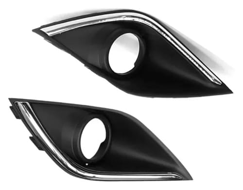 Cubierta de parachoques delantero y moldura de faro antiniebla para Outlander 2016-2021