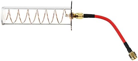 5.8G 16DBi RHCP Directional Spiral Spring Helical FPV Antenna 11cm RP-SMA/SMA for FPV Transmitter TX RC Models DIY Accs (Color : SMA Male)