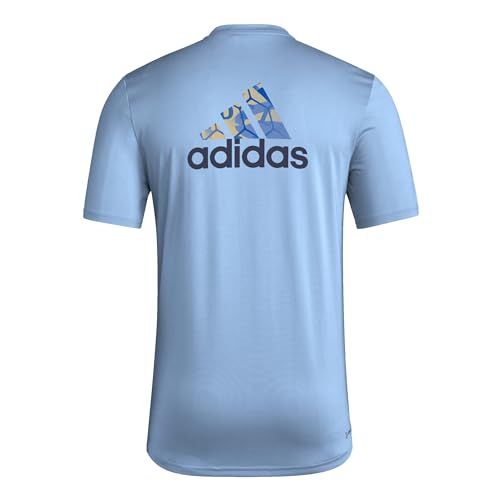 Image of adidas Men's Inter Miami CF Local Pop Short Sleeve Pre-Game T-Shirt
