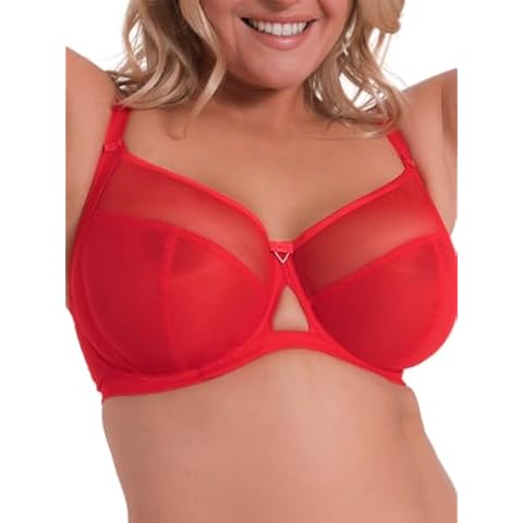 Curvy Kate Victory Side Support Bra 34FF, Poppy Red Cover