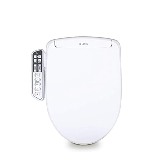 Lotus Smart Bidet ATS-500 FDA Registered, Heated Seat, Temperature Controlled Wash, Warm Air Dryer, Easy DIY Installation, Made in Korea, One Size Fits Elongated And Round