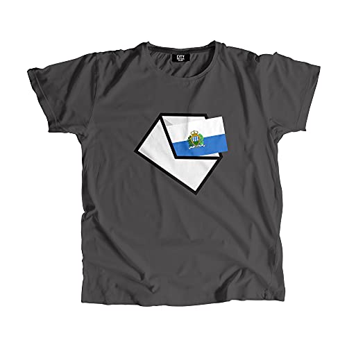 T-shirt San Marino Mail en coton premium finitions soignées