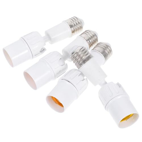 VORCOOL �d�������\�P�b�g4�Z�b�g E27�d���R���Z���g�A�_�v�^�[ 330°��]�����v�z���_�[LED���C�g�A�_�v�^�[ �����Ɩ��p���r���O�_�C�j���O