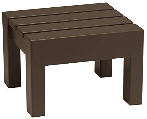 小原産業 プラスチック万能台 正方形 ブラウン ST-425