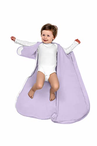 Image of The Ollie World Alphie Sleep Pouch, Made from Custom Patented Moisture-Wicking Fabric, 2-Way Zipper, Sleep Wearable Blanket