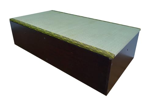 【国産】高床式収納ユニット畳高さ31cm・45cm (ダークブラウン, 1畳高さ45cm(単品))
