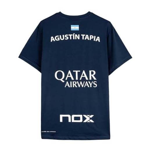 NOX Camiseta Sponsors AT10 Azul Marino de Agustín Tapia