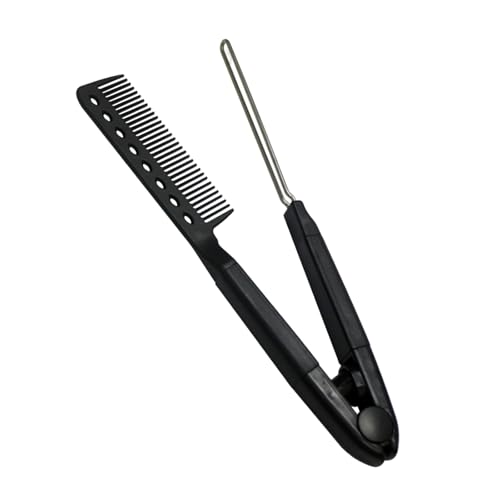 Shaped Hair Straightening Brush for Styling Skin-Friendly Straightening Brush with Fast Heating & Anti-Scald Design Comfortable Grip Hair Comb for Smooth & Sleek Hair Durable Styling Tool for