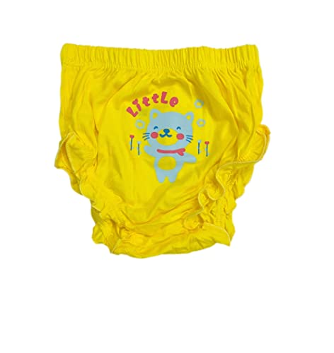 Image of heartbury Cute and Colorful Baby Girls Frill Panties 100% Organic Cotton Underwear /Rompers /Briefs /Panty /Bloomers