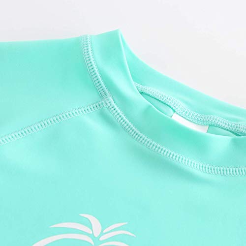 Image of HowJoJo Boys Short Sleeve Rash Guard Shirts Swim Shirt UPF 50+
