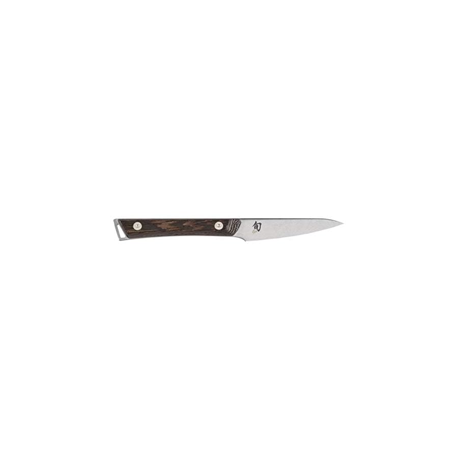 Shun-Kanso-35-Paring-Knife-Handcrafted-Japanese-Vegetable-and-Fruit-Knife-AUS10A-Stainless-Steel-Blade-Tagayasan-Handle-Small-Kitchen-Knife-for-Peeling-Coring-and-Cutting Shun Kanso 3.5" Paring Knife, Handcrafted Japanese Vegetable and Fruit Knife, AUS10A Stainless Steel Blade, Tagayasan Handle, Small Kitchen Knife for Peeling, Coring and Cutting