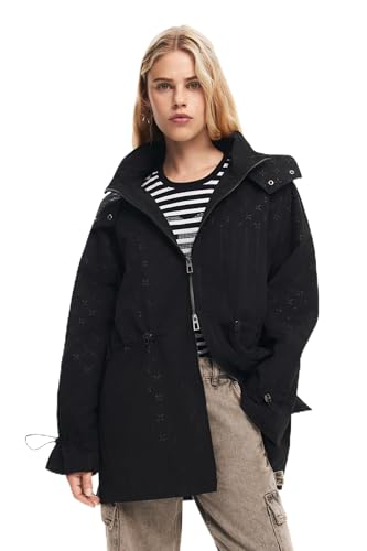 Parka tissée Desigual : votre veste décontractée pour les week-ends d'automne
