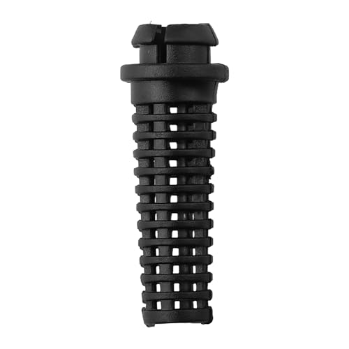 URPIZY Paquete de 10 manguitos de protección de PVC para aviación y herramientas eléctricas, longitud de 21 mm/36 mm, 6 mm de diámetro, color negro/blanco/transparente