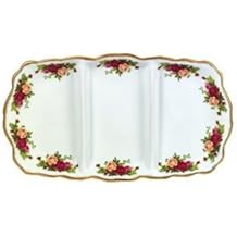 Royal Albert Old Country Roses Rectangular 3-Part Server