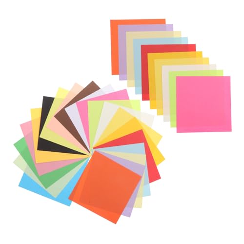 HOMSFOU 600PCS 藼ʃJ[܂莆 F̐`y[p[ ̊wZHNtg ԔF͂ƍׂ^\͂琬 ƑŊyގA