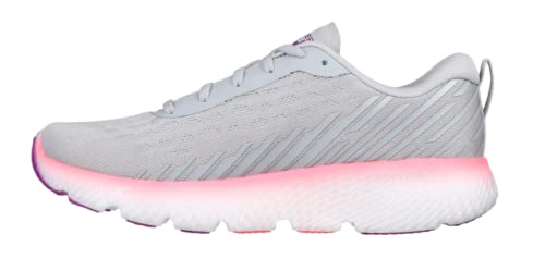 Skechers Go Run Maxroad 5 Grey/Pink 8 B (M) #TOP27