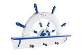 AlexandreHouse PERCHA TIMON MADERA BLANCO/AZUL