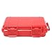 shenruifa Portable Outdoor EDC Storage Box Water Proof Pressure Proof Shock Proof Large Sealing Storage Box Survival Equipment (Small Box red)