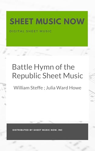 Battle Hymn of the Republic Sheet Music (English Edition)
