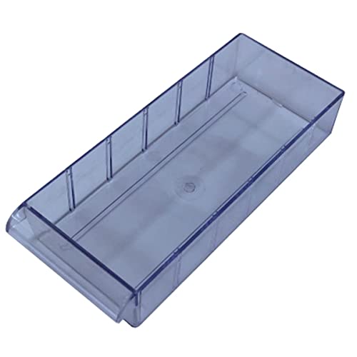Gaveteiro Organizador Azul Multiuso Novo Magus Cg510/0 Sem Réguas Divisórias Nas Gavetas