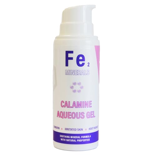 Calamine Gel with Zinc Oxide and Rosewater 50ml | Sunburn gel, Itchy Skin Relief, Gel for bites and rashes