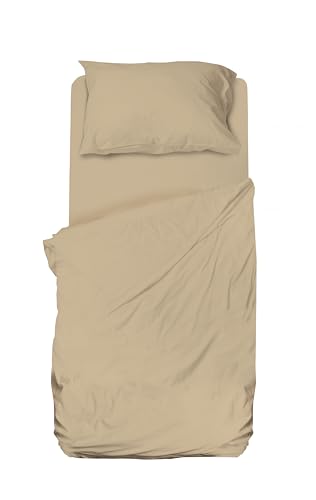 hermet Winner - Juego de sábanas Individuales de Microfibra, cordón, Juego de Cama, sábana encimera, sábana Bajera con Esquinas, Funda de Almohada