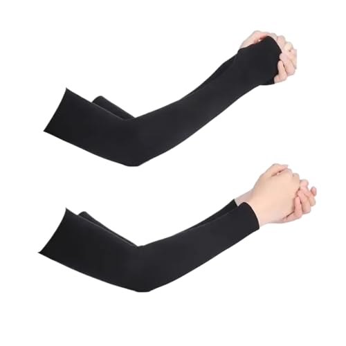 Manchons en soie glacée protection solaire cyclisme et sport de plein air (3 paires)