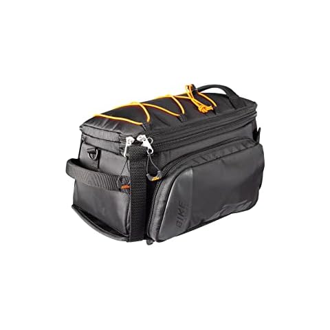 KTM Gepäckträger Tasche Fahrrad Tasche schwarz/orange universal Klettverschluss Cover