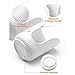 dispensador de vasos de plástico para baño con rayas verticales Imagen de dispensador de vasos de plástico para baño con rayas verticales