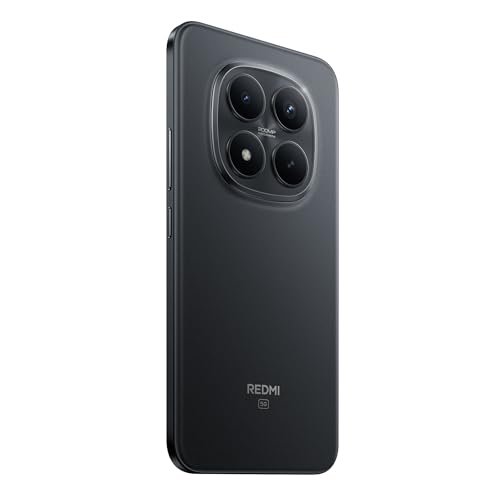 Image of REDMI Note 15 Pro+ 5G (Carbon Black, 8GB + 256GB) | 200MasterPixel OIS Camera | Snapdragon 7s Gen 4 | CrystalRes AMOLED | IP69 /69K | 6500mAh Si /C Battery | 100W HyperCharge