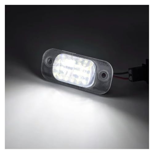 Luz de matrícula LED para solucionar bombilla fundida en Ibiza 2 y Golf 3 pack de 2 4