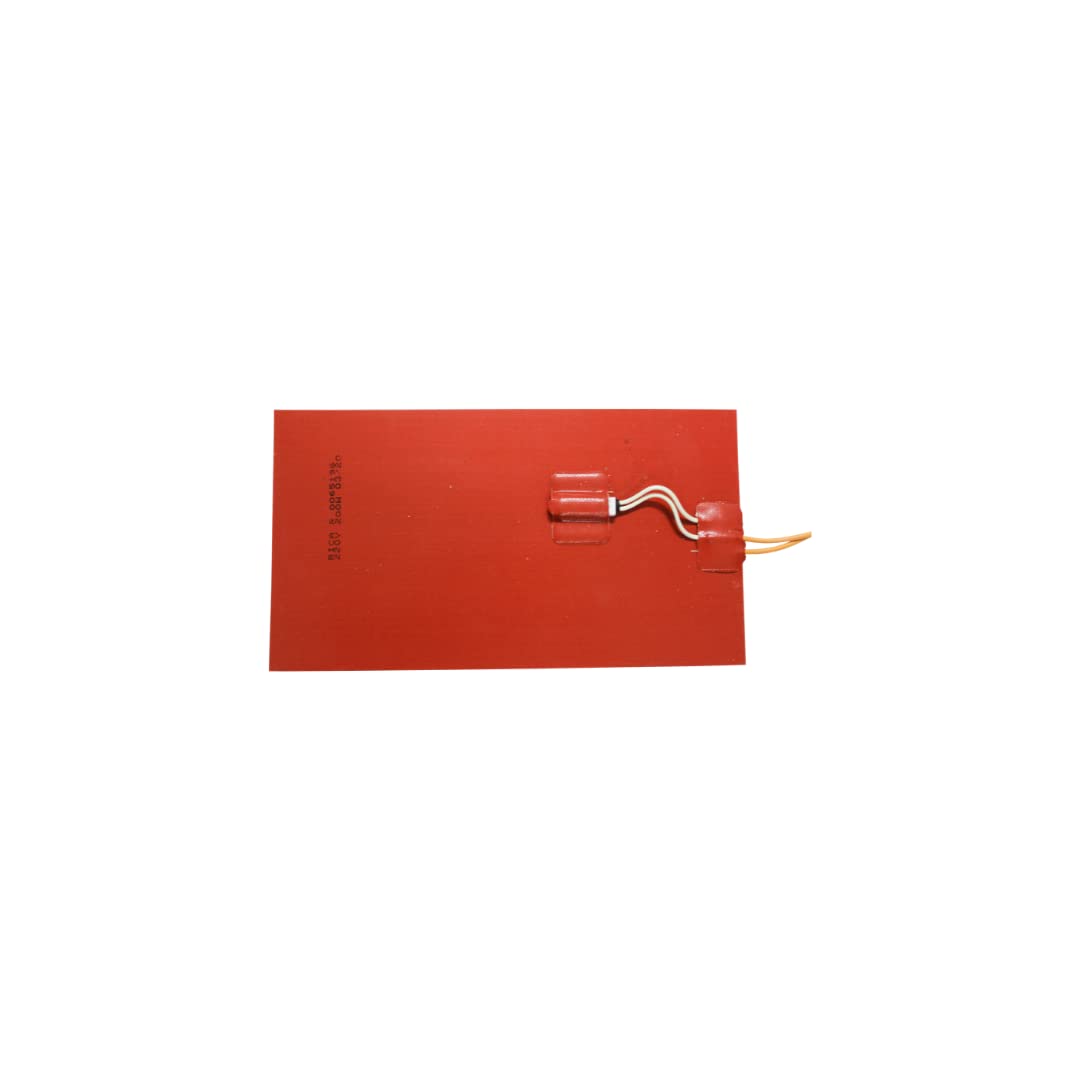 Resistencia silicona autoadhesiva para evaporador 200W 220V | Para buffets, mesas cálidas, vitrinas refrigeradas | Calentadores de aceite | Prensas térmicas, moldes, placas calefactoras