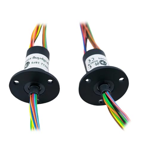 Bague conductrice multivoies à rotation 360 continue avec capuchon 2A