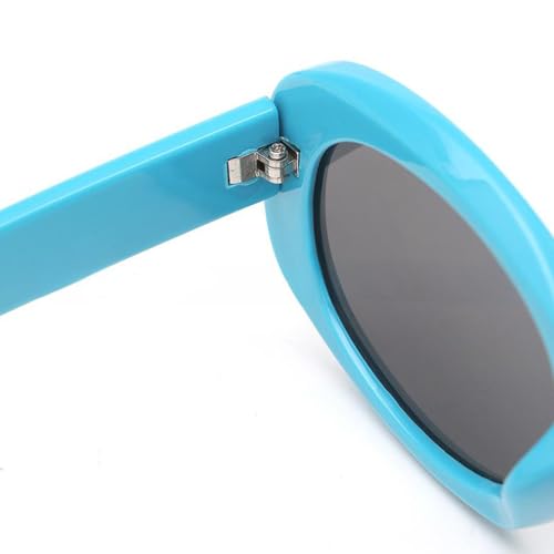 Women Polkas Dots White Scarf Blue Glasses Fashion Neckerchief Party Supplies Halloween Costume Accessories4