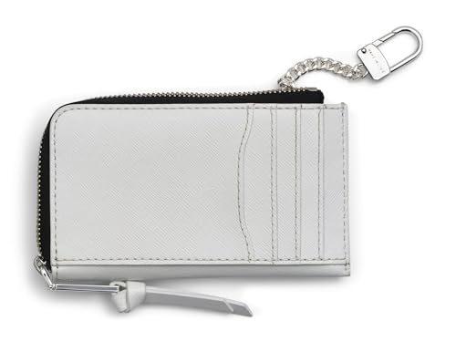 Image of Marc Jacobs The Utility Snapshot Tonal Top Zip Multi Wallet White One Size