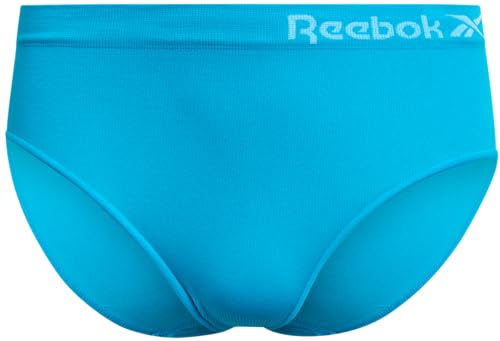 Reebok Girls Underwear - 5 Pack Breathable Stretch Performance Seamless Hipster Underwear for Girls (Sizes: 6-16)3