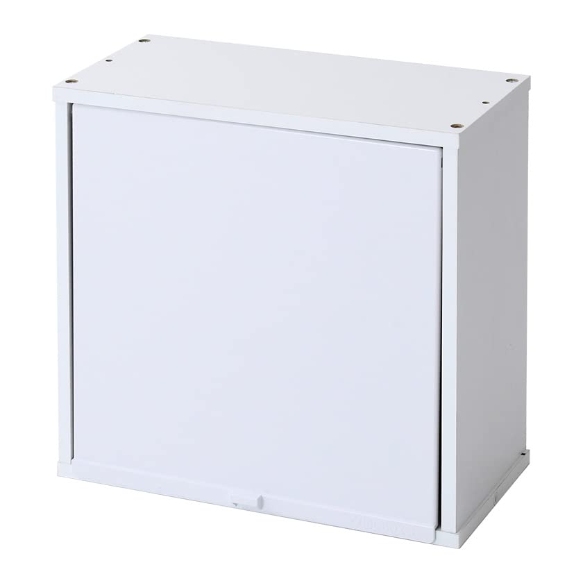 Amazon｜カラフル12色 扉付き 壁掛け キューブボックスα ハーフ