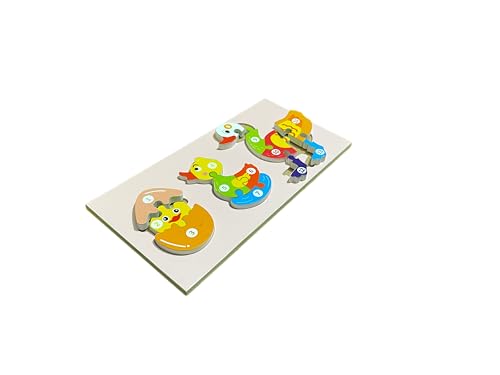 Image of Duck Life Cycle Jigsaw Puzzle - Wooden Jigsaw Puzzle for Kids, Educational Animal Lifecycle Puzzle, Ideal for Ages 2+