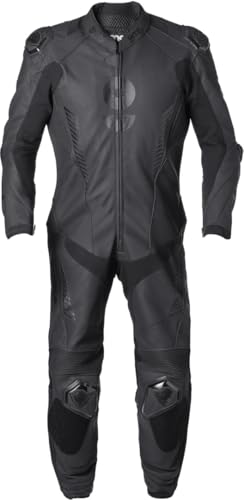 GMS GRC-1 Combinaison moto une pièce en cuir, schwarz, 110