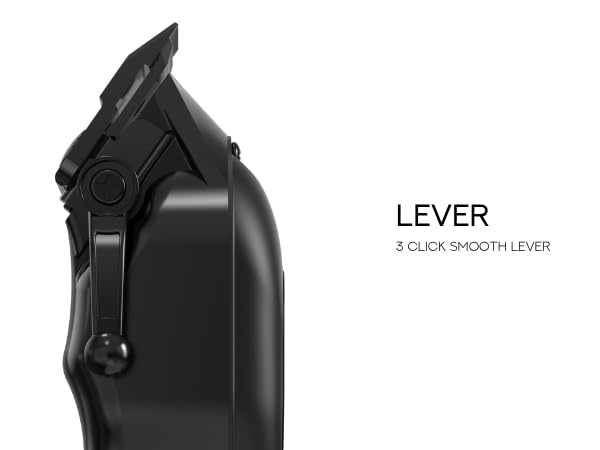 Supreme Trimmer Pro Clipper Lite | 210 Min Run Time Professional Hair Cutting Tool Set + Hair Comb, Scissors & Fade Blade | STC5000