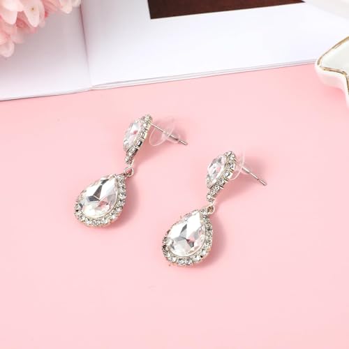 Image of Soft Silicone Rubber Earring Back Stoppers for Gold, Diamond, Silver & Heavy Earrings | Flat Clear Push Buttons for Big Holes | Earring Findings & Stud Support for Women & Girls