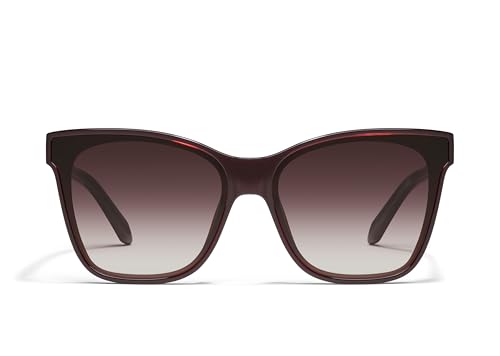 Quay - Womens Sunglasses, Square Lenses with UV Protection, Oversized Sunglasses (After Party, Chocolate)