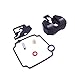 Boat Motor 66M-W0093-00-00 66M-W0093-01-00 Carbs Carburetor Repair Kit for Yamaha 4-Stroke 15hp F15 Outboard Engine, fit 18-7738 9-37510