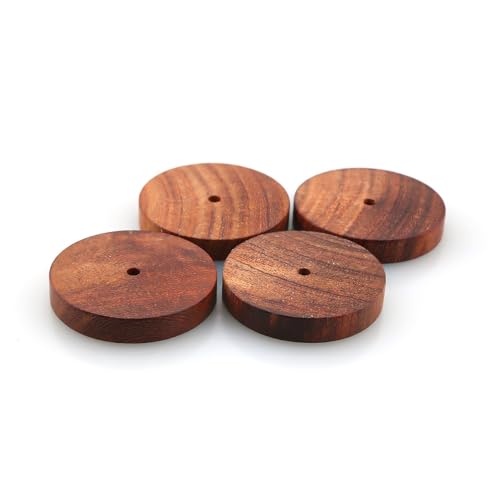 Support d'isolation anti-vibration en bois pour socle d'enceinte hifi - 5