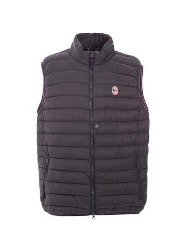 Gilet gris homme Conte of Florence veste sans manches zippée taille L